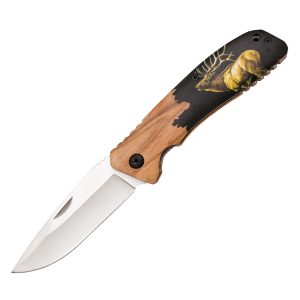 NAVAJA CAZA HOJA 8,5 CM. MANGO HAYA