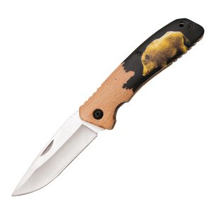 NAVAJA CAZA HOJA 8,5 CM. MANGO HAYA
