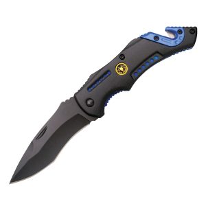 NAVAJA HOJA 8,7 CM. ACERO 420 MANGO ALUMINIO