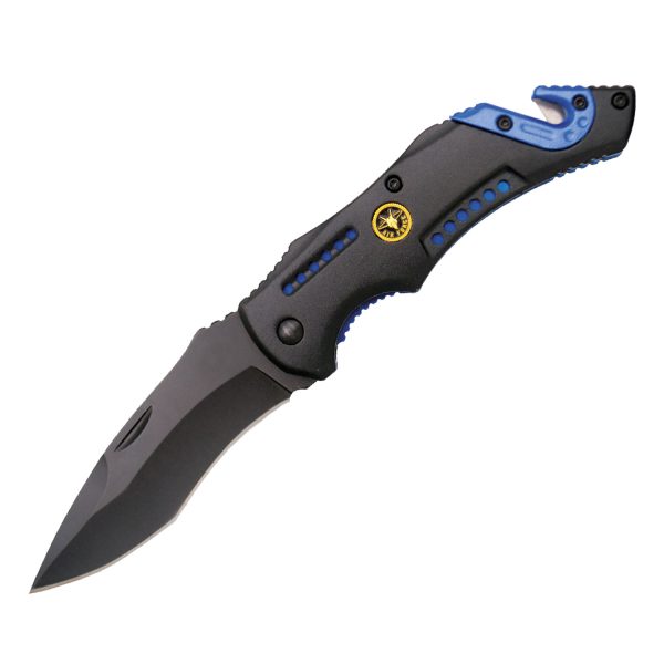 NAVAJA HOJA 8,7 CM. ACERO 420 MANGO ALUMINIO