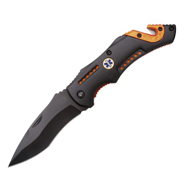 NAVAJA HOJA 8,7 CM. ACERO 420 MANGO ALUMINIO