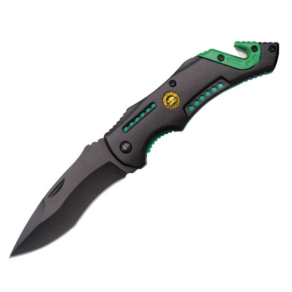 NAVAJA HOJA 8,7 CM. ACERO 420 MANGO ALUMINIO