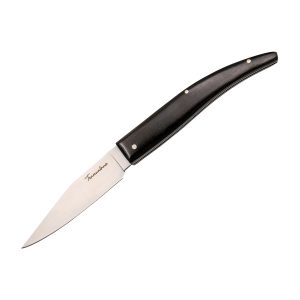 NAVAJA DEPORTIVA HOJA 8,4 CM MANGO EBANO CON ESTUCHE